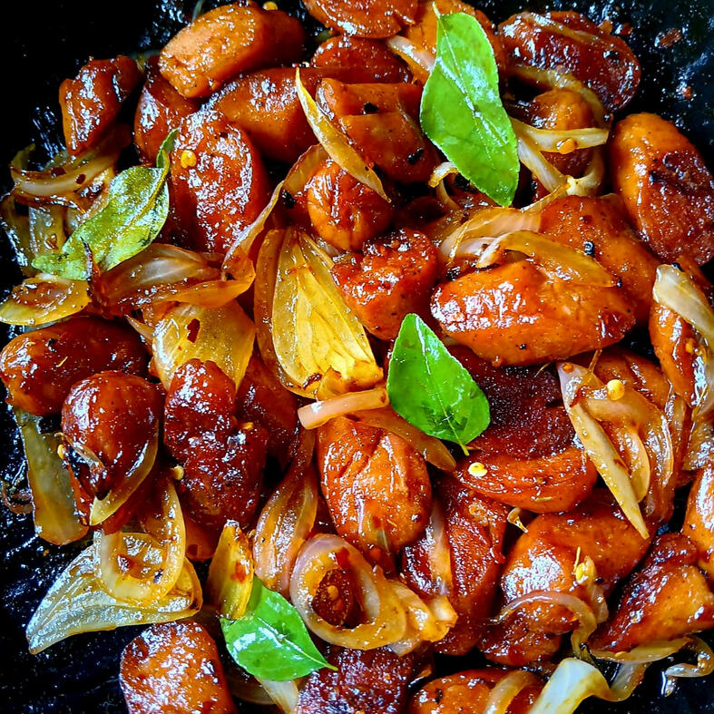 Hearty Sausages &amp; Onions